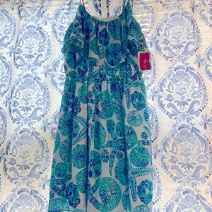 Lilly Pulitzer For Target Ruffle Dress Sz L